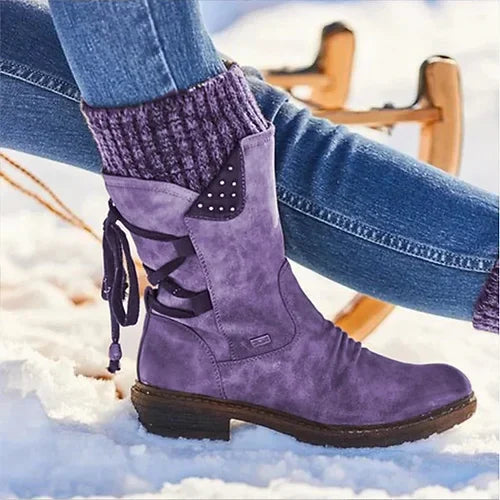 Nora – Warm Winter Ankle Boots for Women