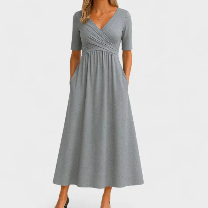Riley – Women’s Wrap-Style Maxi Dress