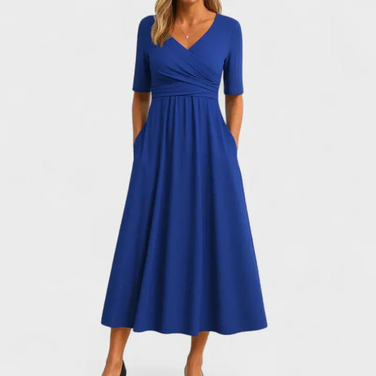 Riley – Women’s Wrap-Style Maxi Dress