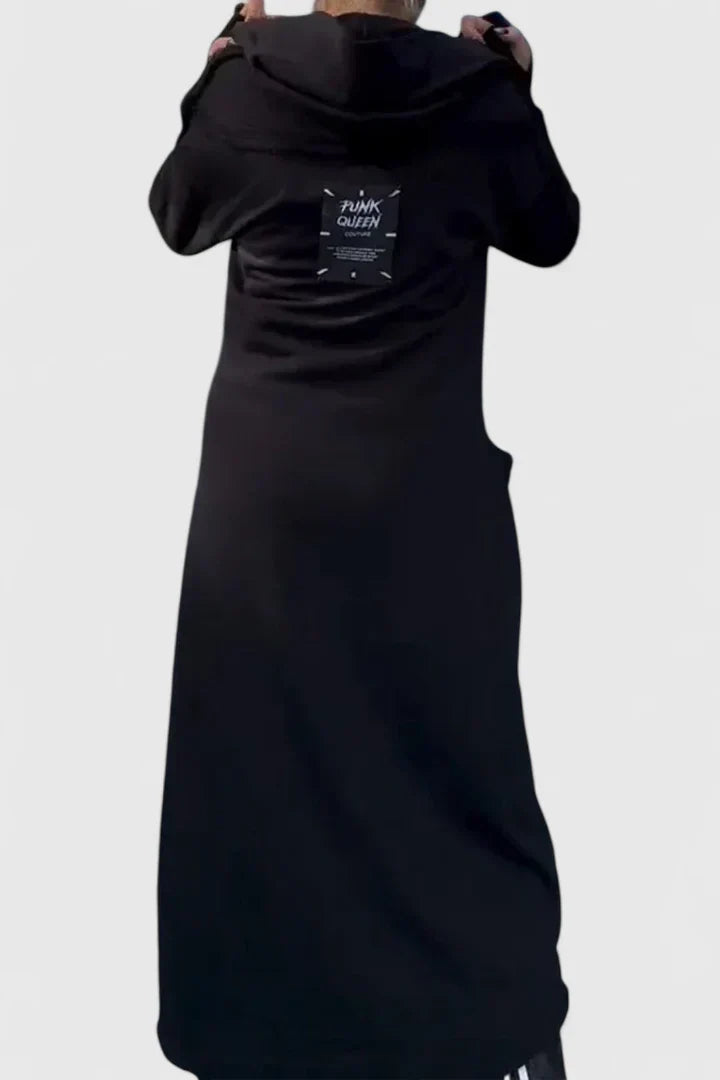 Zara – Hooded Longline Utility Dress for Women