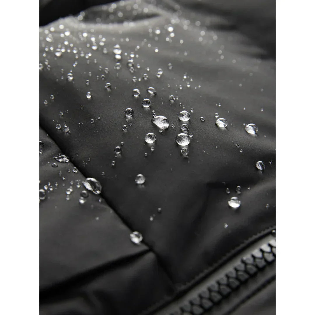 Lydia – Hooded Quilted Long Puffer Coat for Women