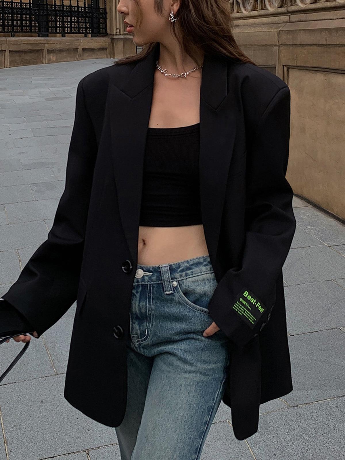 Noelle – Oversized Tailored Blazer Dress for Women