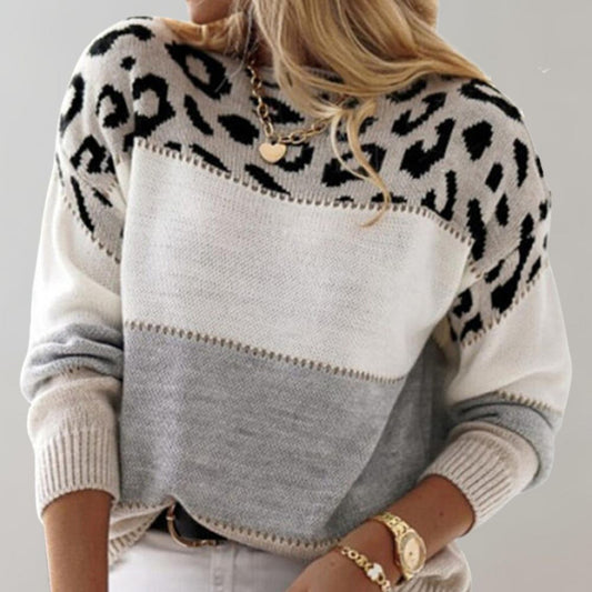 Sophie – Cozy Patterned Knit Women’s Sweater