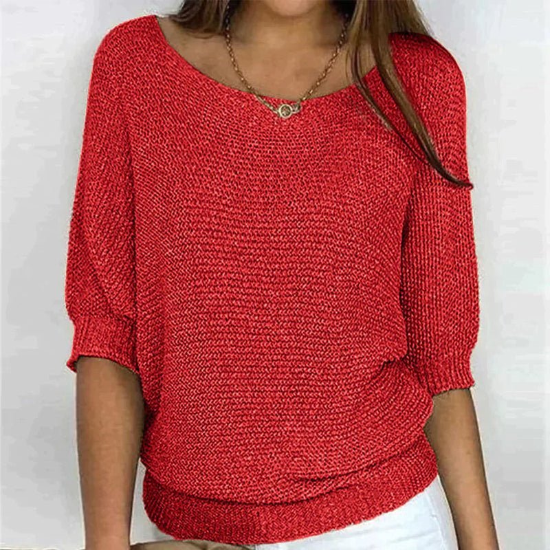Avery – Women’s Loose Knit Pullover
