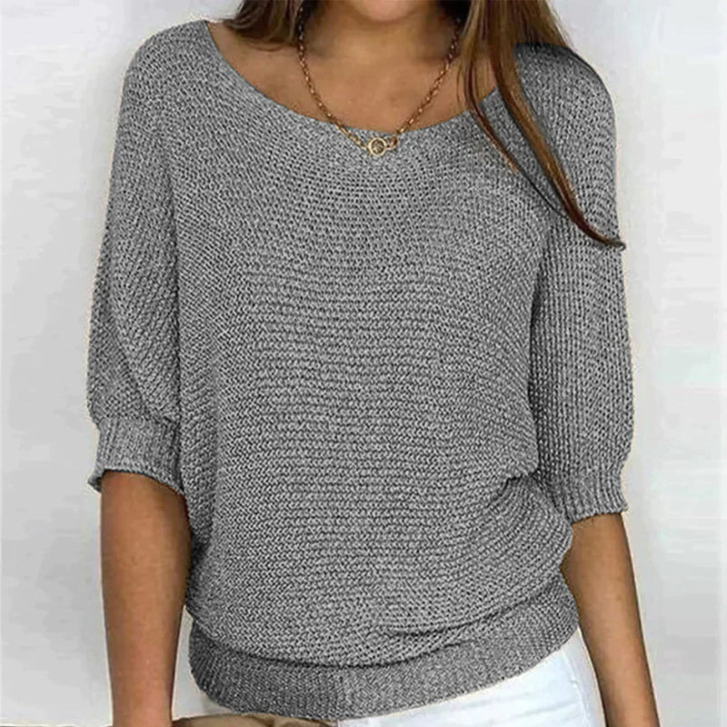 Avery – Women’s Loose Knit Pullover