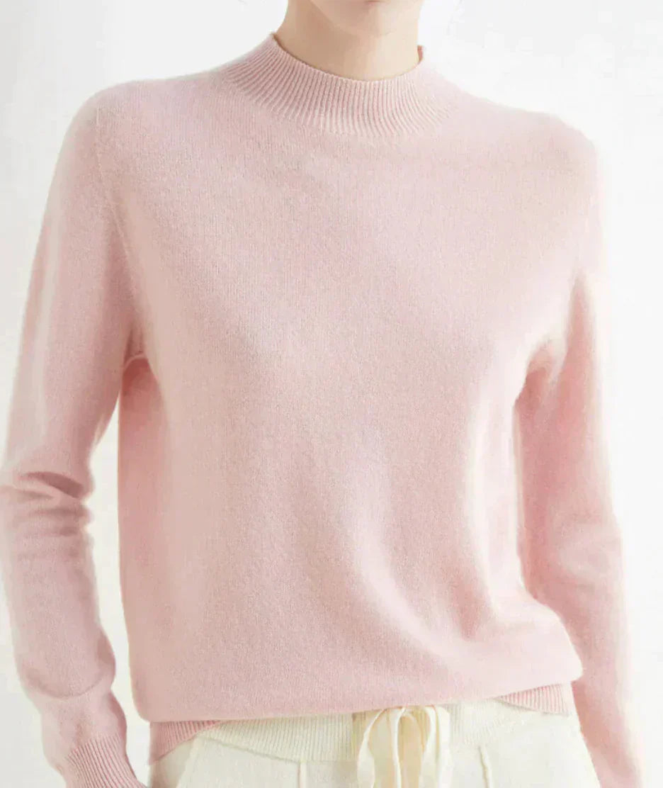 Nora – Cashmere-Feel Minimalist Knit Sweater for Women