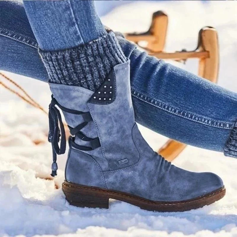 Nora – Warm Winter Ankle Boots for Women
